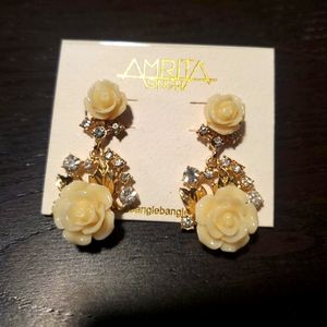 Amrita Singh Rose Earrings